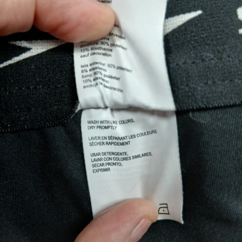 Speedo Swim Shorts Men's XL‎ Blue Elastic Waist Zip Pocket